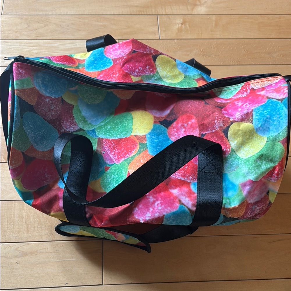 Colorful Candy Print Women's Bag